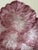 Mid-Century Modern Vintage Fitz & Floyd Majolica Pink Cabbage Bowl Platter For Sale - Image 3 of 3