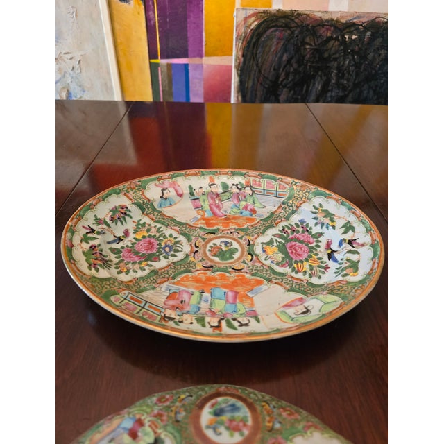 Ceramic Antique Chinese Porcelain Rose Medallion Tureen For Sale - Image 7 of 12