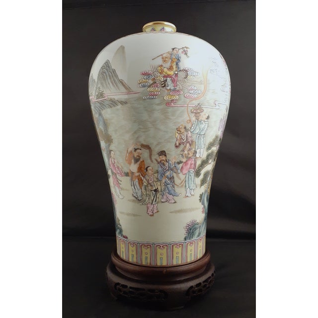 Chinese Porcelain Baxian Meiping For Sale - Image 4 of 11