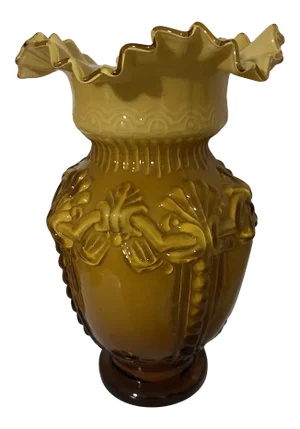 Mid 20th Century Victorian Vase Cased Lining