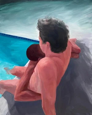 Vanish Into You, Oil on Linen by Kory Alexander