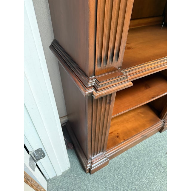 Mediterranean Pioneer Double Arch Display Cabinet For Sale - Image 3 of 12