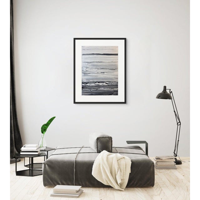 Abstract Emotional Topography (No. 5) | Original Abstract Landscape Oil Painting by Diane Grant — Unframed For Sale - Image 3 of 4