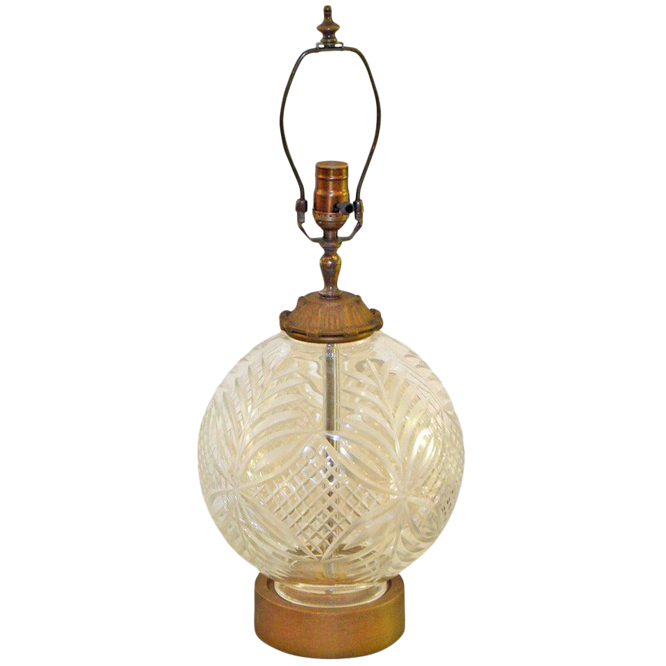 cut glass table lamps