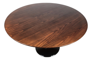 Mid-Century Pedestal Dining Table attributed to Drevotvar Jablonné, 1960s