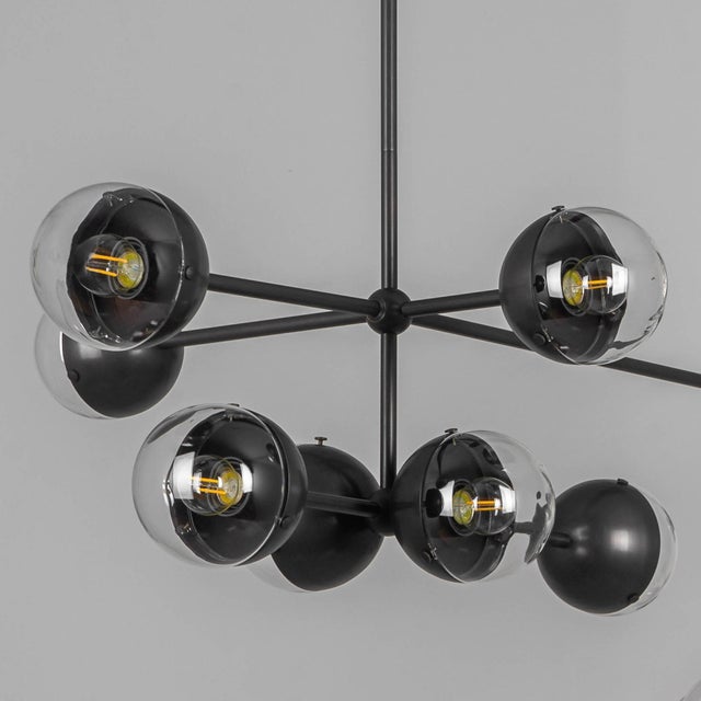 Molecule Linear Chandelier For Sale - Image 11 of 12