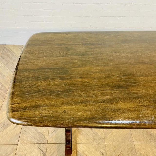 Large Model 419 Refectory Dining Table by Lucian Ercolani for Ercol, 1960s For Sale - Image 9 of 16