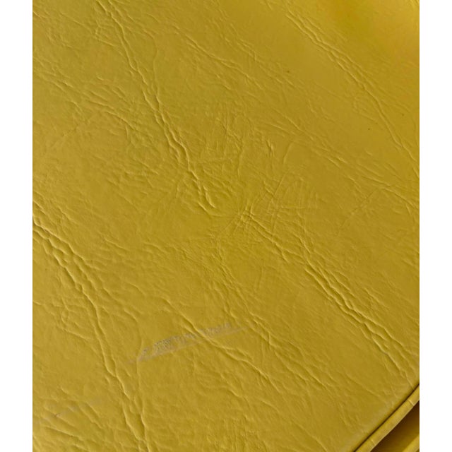 Yellow Mid Century Castro Convertible Loveseat For Sale - Image 8 of 15