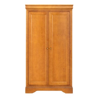 Modern Cherrywood Two-Door Wardrobe For Sale