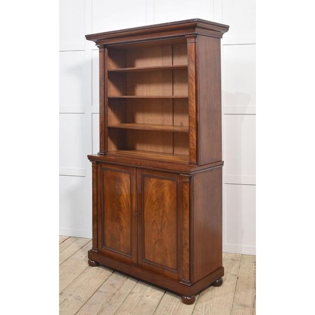 Mahogany Open Bookcase, 19th Century For Sale - Image 12 of 16