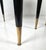 Mid-Century Italian Nightstands in Walnut and Beech with Brass Details, 1950s, Set of 2 For Sale - Image 11 of 12