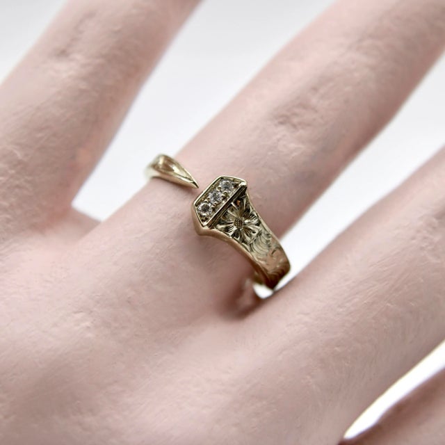 This is part of Chairish’s Fine Jewelry assortment. We came across an original L. Fritzsche and Co. nail pendant from the...