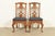 Henredon Georgian Carved Oak and Cane Side Chairs or Dining Chairs, Pair For Sale - Image 17 of 17