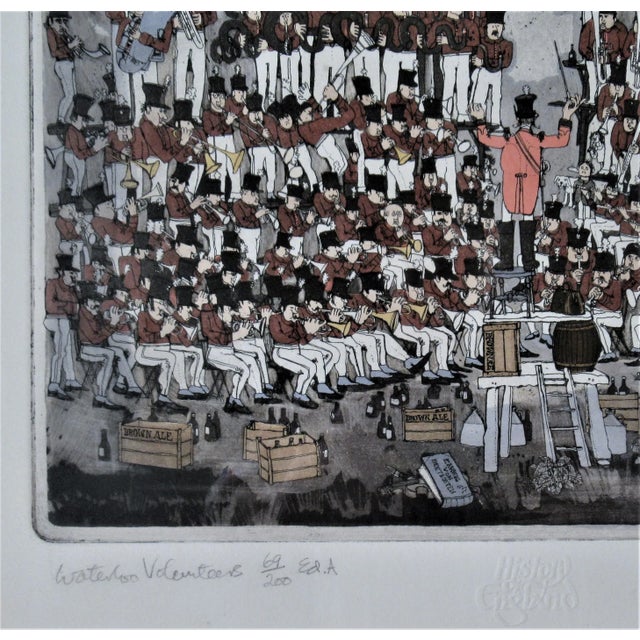 Graham Clarke, "Waterloo Volunteers" From the suite "History of England", 1985 For Sale In San Francisco - Image 6 of 8