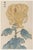 Gold Floral Giclee, Vintage Japanese Botanical Art Print, 40" X 60" For Sale