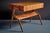 Italian Cherry Wood Lady Writing Desk with Floating Top, 1940s For Sale - Image 3 of 12