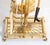 Vintage French Solid Brass Duck Head Fireplace Tool Set, Maison Jansen Style, 19 For Sale - Image 9 of 17