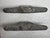 Mid 20th Century Vintage Oxidized Cast Iron Nautical Architectural Salvage Boat Dock Cleat Drawer Pull Hardware, Set of 2 For Sale - Image 5 of 11