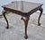 Brown Henredon Mahogany Burl Wood Table Chippendale Butterfly Leaf Ball Claw Feet For Sale - Image 8 of 17