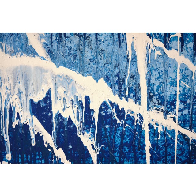 "Almost Symmetry 3" Large Abstract Acrylic Painting by Simon Findlay For Sale - Image 12 of 12