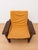 Wood Vintage Oak and Orange Velvet Armchairs, 1979, Set of 2 For Sale - Image 7 of 8