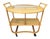 1950s Edward Wormley for Dunbar Model 4487 Mahogany Bar Cart. Usa 1950's. For Sale - Image 5 of 9