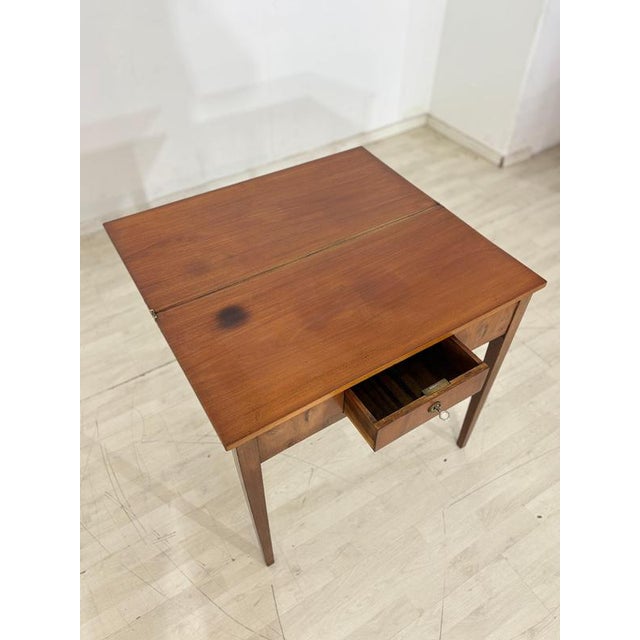 Antique Mahogany Console Table with Drawers For Sale - Image 4 of 12