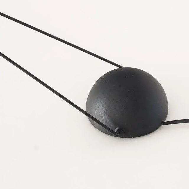 Black Sundial Table Lamp by Paolo Piva for Stefano Cevoli, 1980s For Sale - Image 8 of 12