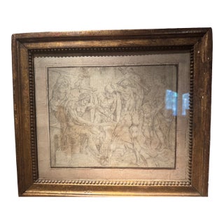 Mid 18th Century Drawings - Unsigned For Sale