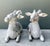 Vintage Monumental Distressed Hand Carved Rams - A Pair For Sale - Image 4 of 13