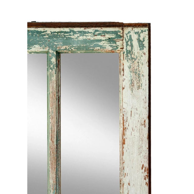 Arts & Crafts 1940s Window Frame Mirror For Sale - Image 3 of 7