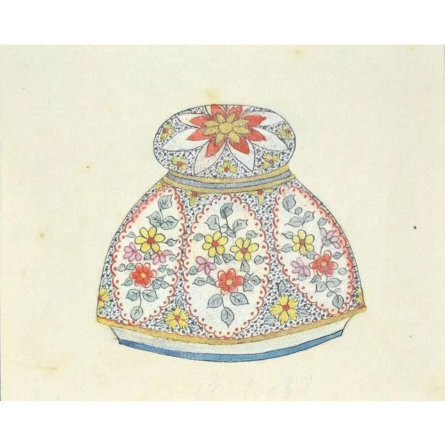 Gilded Chinese Vase is an original modern artwork realized in the first half of the XX Century by the French artist...