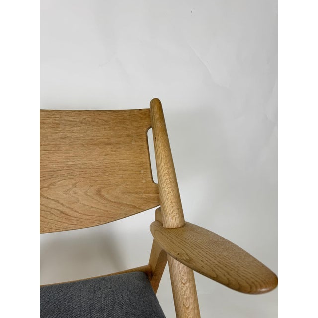 Mid-Century CH28 Lounge Chair by Hans J. Wegner for Carl Hansen & Søn For Sale - Image 14 of 18