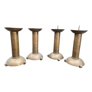 Art Deco Candlesticks, 1930s, Set of 4 For Sale