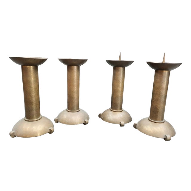 Art Deco Candlesticks, 1930s, Set of 4 For Sale