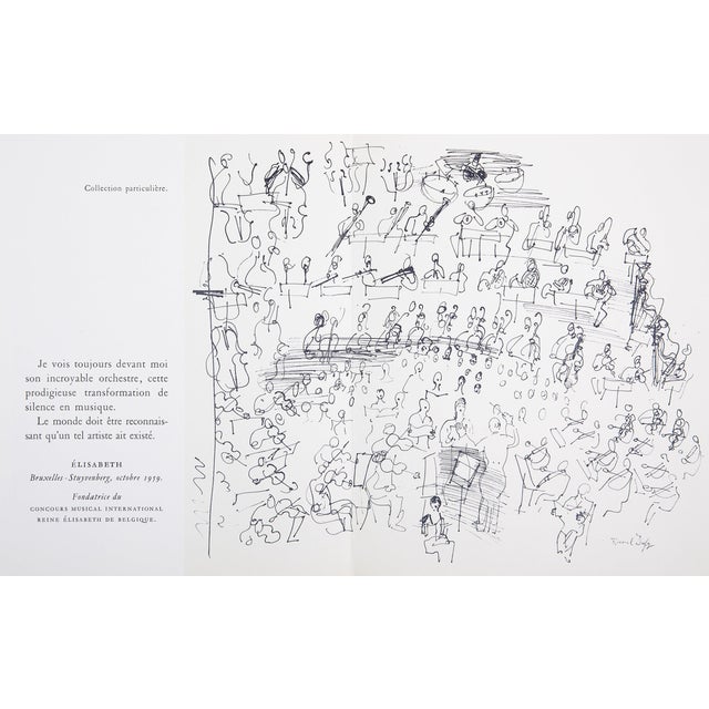 Raoul Dufy, The Orchestra, Lithograph For Sale