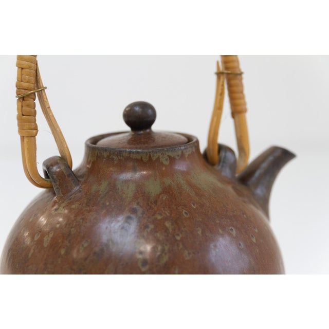 Swedish Ceramic Teapot by Gunnar Nylund for Rörstrand, 1960s For Sale - Image 9 of 15