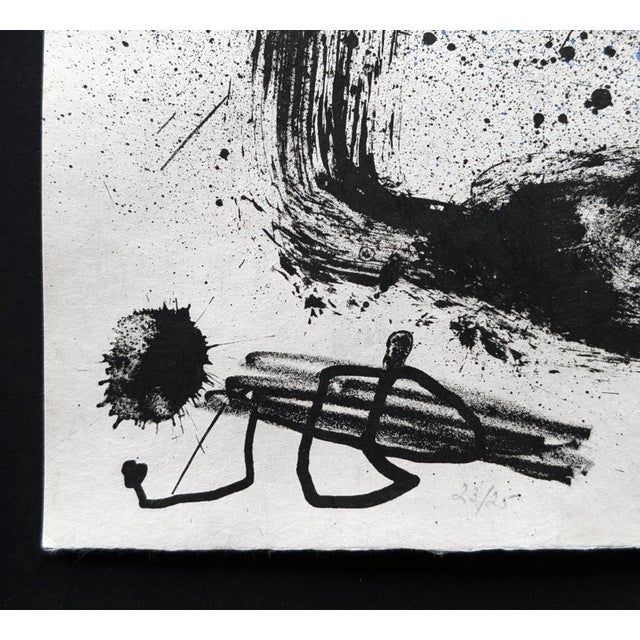Joan Miró Joan Miró, Plate 3 From Bouquet De Reves Pour Neila, 1967, Signed Edition of 25, Maeght 534, 1967 For Sale - Image 4 of 4