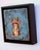 Contemporary Butch (Floriferous Squirrel) by Carrie Goller | Mixed media - oil/encaustic on canvas Squirrel with a flower crown For Sale - Image 3 of 5