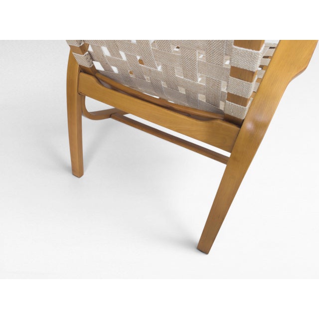 Sculptural Bentwood Lounge Chair by Jan Vaněk for Up Zavody, 1930s For Sale - Image 16 of 18