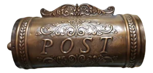 Cast Iron Wall Letterbox PTT Post Netherlands Mailbox