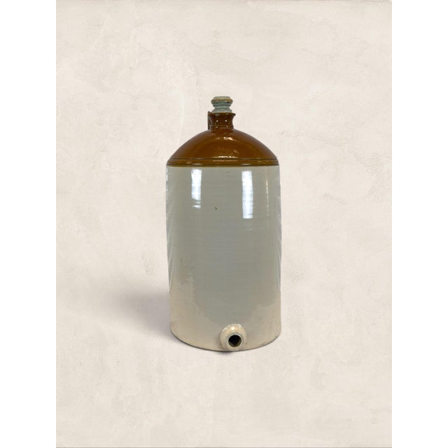 Antique English Stoneware Water Filter Vessel, Circa 1900 For Sale In Tampa - Image 6 of 8