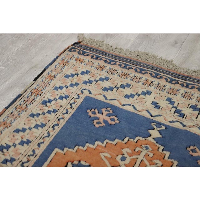 Vintage Turkish Hand Knotted Rug, 1950s For Sale - Image 11 of 16