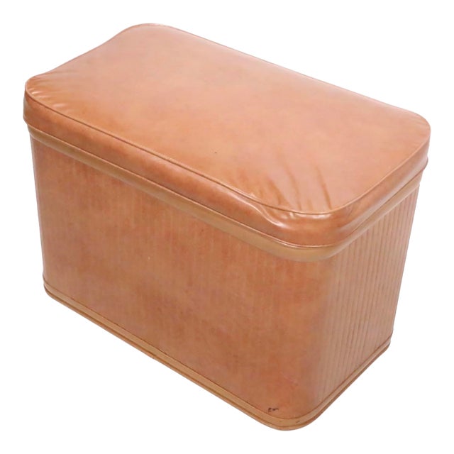 Genuine Pearl-Wick Mid Century Hamper C 1950/60's For Sale