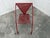 1950s Red Metal Lounge Chair, 1950s For Sale - Image 5 of 9