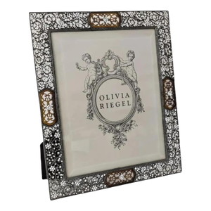 Olivia Riegel Bronze Queen Anne's Lace Large Picture Frame