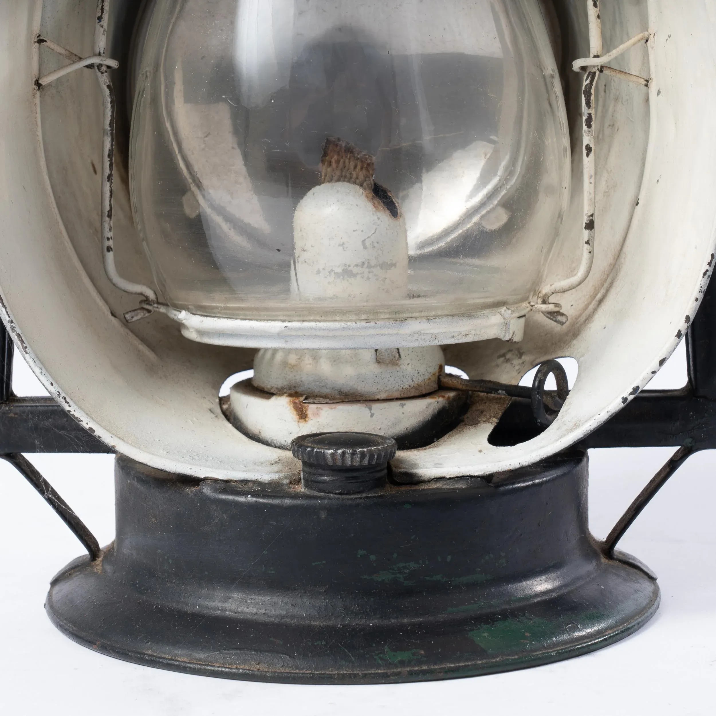 Antique 1900s Dietz Acme Large Inspector Lamp Railroad Lantern