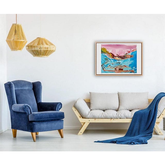 Maude Ovize, Diffraction II, 2025, Silkscreen Print For Sale - Image 6 of 7