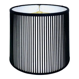 Retro Drum Stick Shade in Solid Black, 16" For Sale