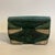 Mid-Century Blue Ceramic Planter For Sale - Image 4 of 5